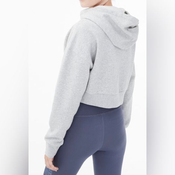 Aero | NWOT Cropped Drawstring Hoodie - Picture 3 of 13